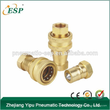 KZD medium pressure high performance hydraulic and air compressor coupling(brass )